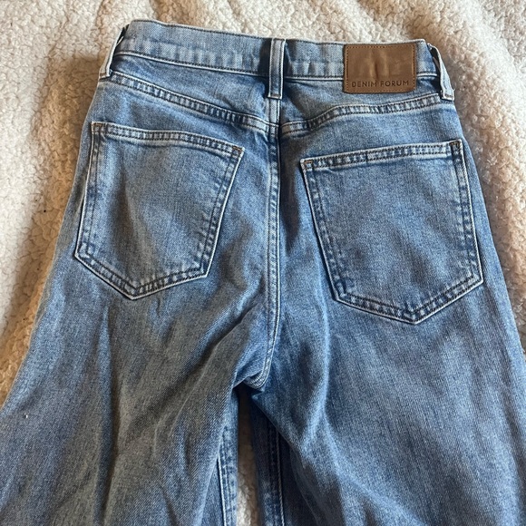 Denim Forum “The Arlo Hi-Rise Straight” Jeans - Picture 2 of 6